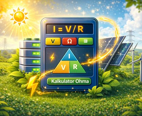 Kalkulator prawa Ohma (U, I, R, P) i układy rezystorów — narzędzie dla OZE i instalacji DC