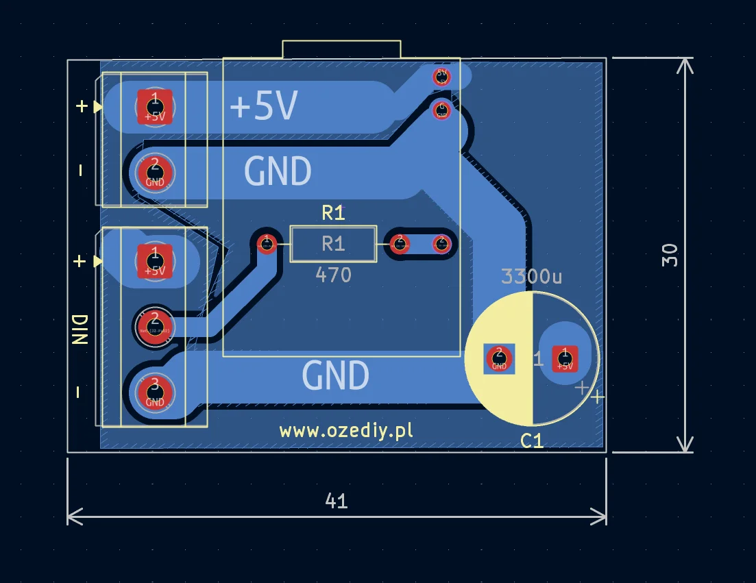 Projekt PCB dla prostych układów – wykonam bezpłatnie